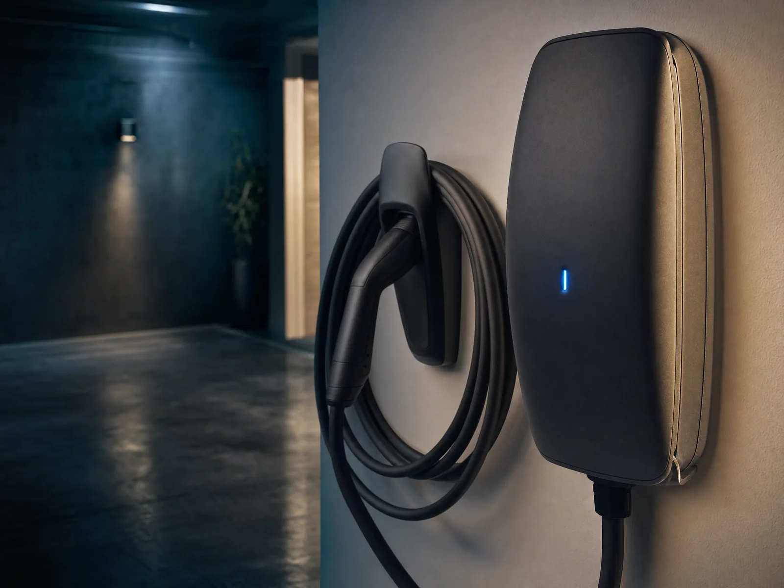 Borne de recharge IRVE en Île-de-France par S Connect
